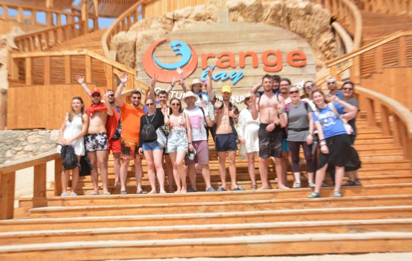 Orange Bay Island from Hurghada