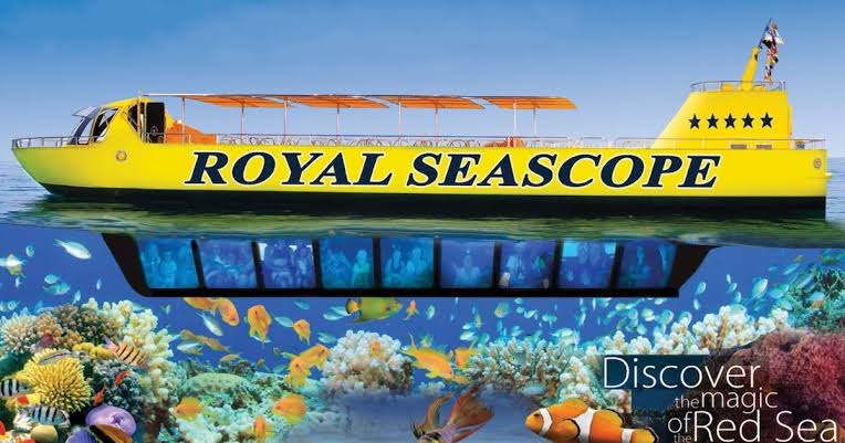 Semi submarine from Sharm El Sheikh